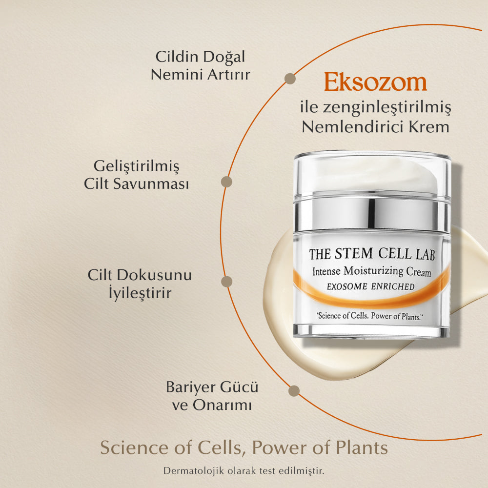 Eksozom ile Zenginleştirilmiş Nemlendirici Krem