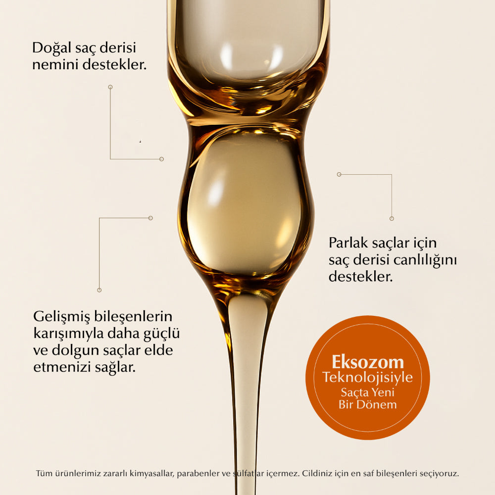 Eksozom ile Zenginleştirilmiş Saç Serumu