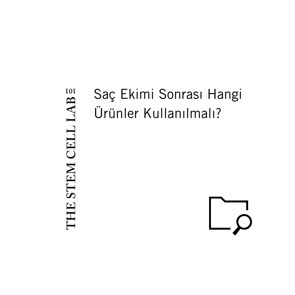 Saç Ekimi Sonrası Hangi Ürünler Kullanılmalı?