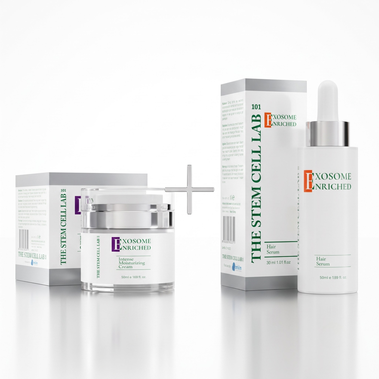 Hair Serum 50 ml &amp; Intense Moisturizing Cream 50 ml