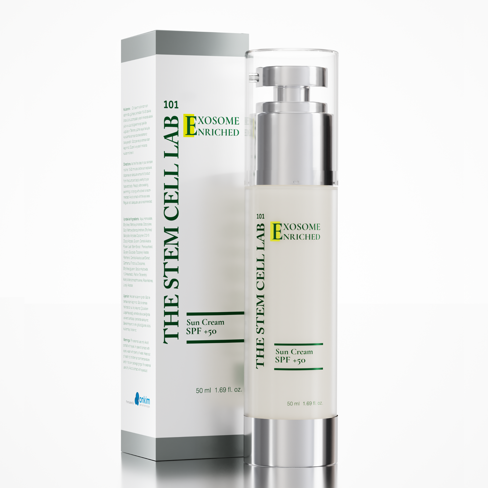 Eksozom ile Zenginleştirilmiş Daily Glow Koruma Seti - Peeling Etkili Yüz Toniği 100ml + Anti-Aging Serum 30ml + Nemlendirici Krem 50ml + Sun Cream 50+ SPF 50ml