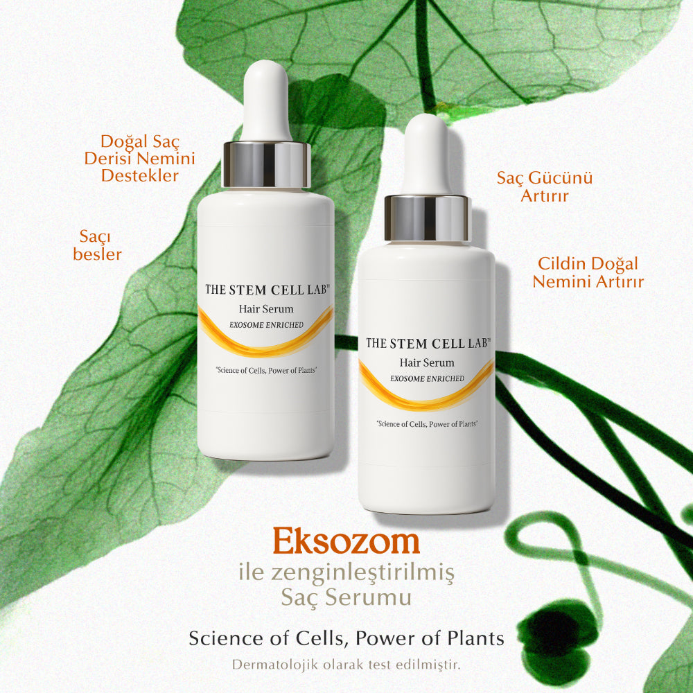 Hair Serum - Exozom ile Zenginleştirilmiş Saç Serumu 50ml X 2 Adet
