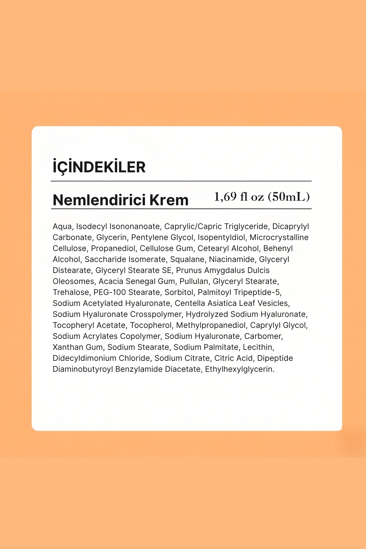 Eksozom ile Zenginleştirilmiş Nemlendirici Krem