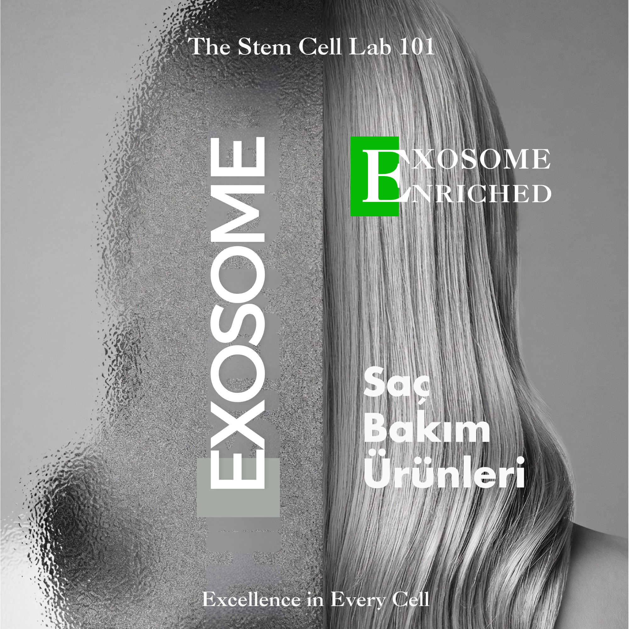Eksozom ile Zenginleştirilmiş Night Deep Restore Saç Bakımı Seti | Anti-Hair Loss Tonic 100ml - Hair Serum 50ml