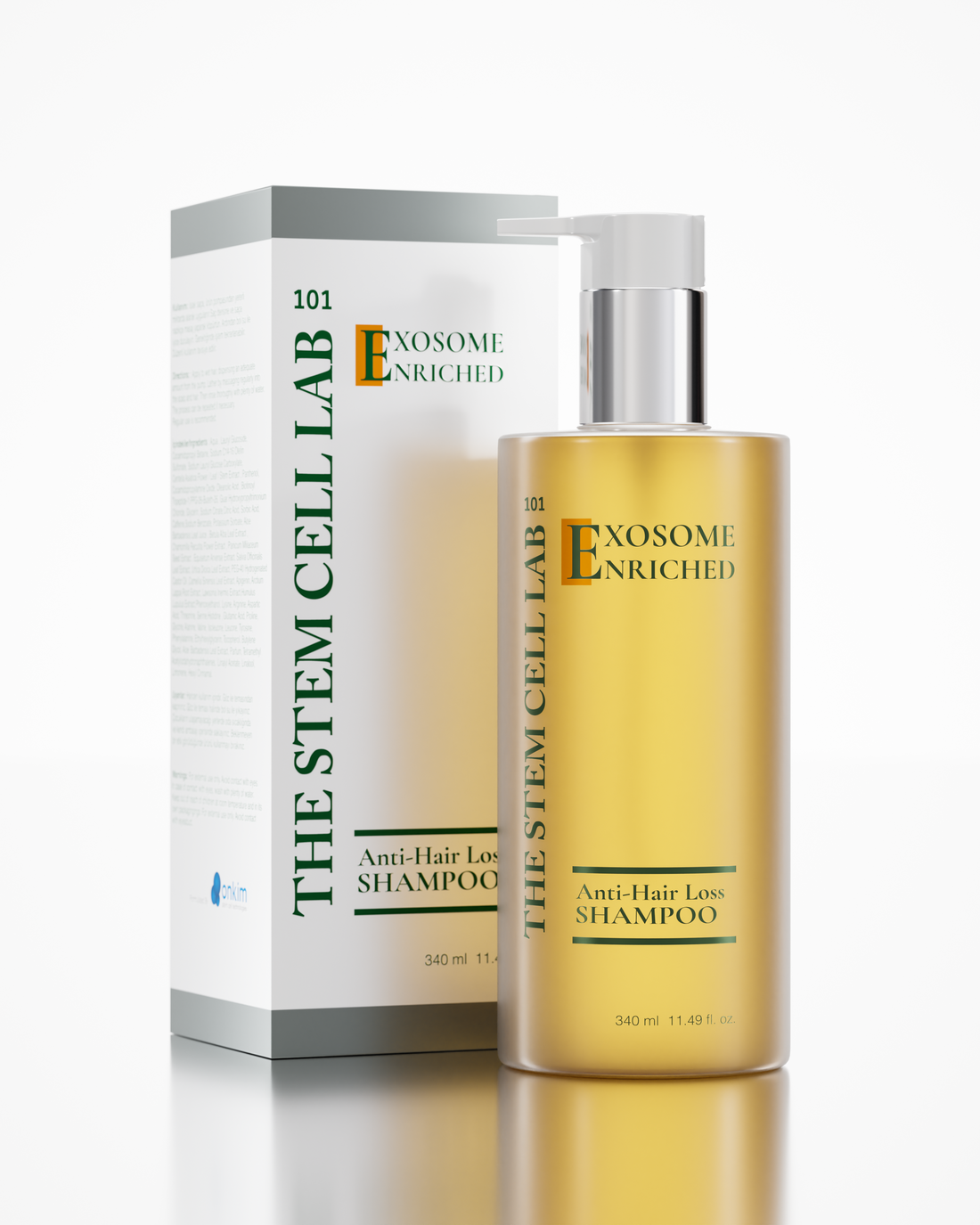 Hair Shampoo | Eksozom ile Zenginleştirilmiş Saç Dökülme Karşıtı Şampuan | 340ml
